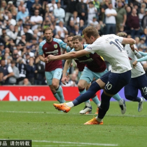 英超-凯恩点射孙兴慜造险 热刺1-0伯恩利暂升第四