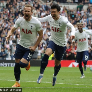 不让点！凯恩连场点射破门 孙兴慜距射手榜第一仅1球