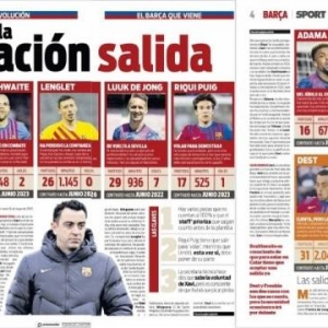 大清洗！曝巴萨将通知11人准备离队 德容德佩领衔