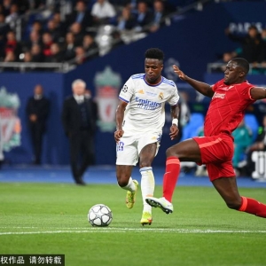 欧冠-维尼修斯一剑封喉 皇马1-0再胜利物浦夺冠