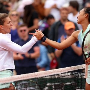 郑钦文：赢下哈勒普非常激动 会再接再厉为梦想战斗