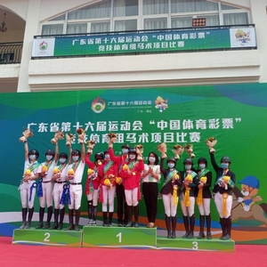 “清”尽全力莞军“远”征 东莞马术队勇夺甲组场地障碍100CM团体金牌 ...