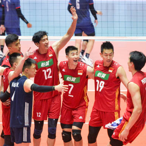 中国男排亚洲杯首战获胜 3:1击败中国台北队
