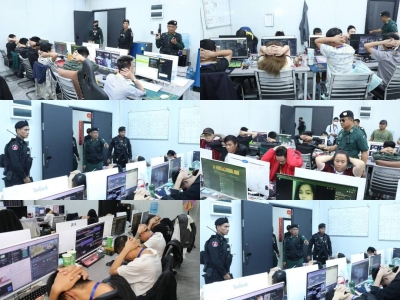 柬埔寨班迭棉吉破获网络诈骗窝点，中国籍嫌疑人占多数