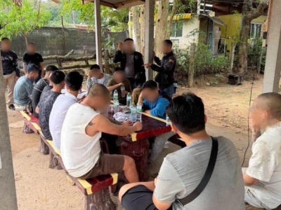 12名越南籍诈骗逃亡者在泰国被捕，揭露柬边境赌场乱象