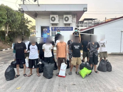 湄索县清剿行动：15名中国人涉嫌非法偷渡，面临遣返风险