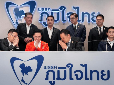 泰国新联合政府雏形已现，泰自豪党与为泰党结盟