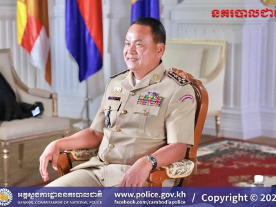 柬警察总署署长接受澳洲媒体采访，说明网诈打击成果