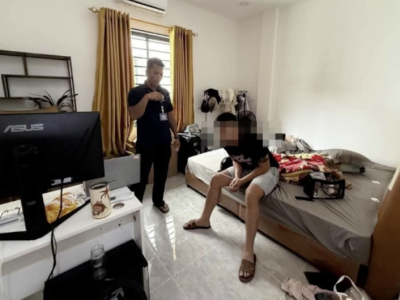 柬埔寨柴桢突查CK园区电诈窝点！12名中越籍嫌疑人被捕