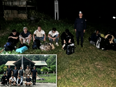 4名中国人自称逃离西港电诈窝点，花4800美元偷渡泰国后被抓