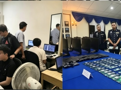 以投资为名行诈骗之实！马警方捣毁窝点，逮捕9名中国男子