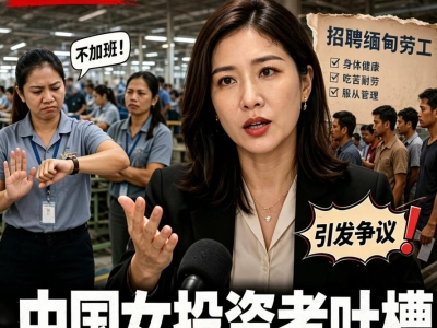 “不加班就改招缅甸人”！中国女老板发言遭泰网友围攻！