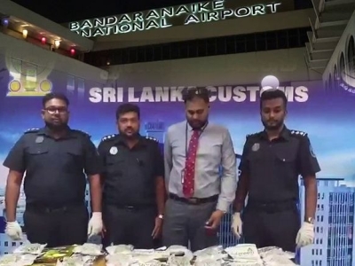 曼谷飞来斯里兰卡藏毒闯关机场？摄影师当场被抓