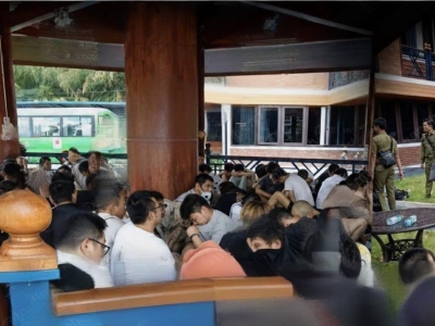 中老联合打击跨境犯罪：沙湾拿吉省500名中国电诈人员被抓