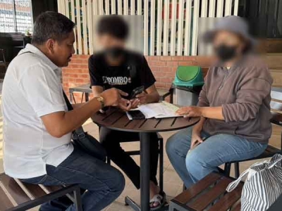 泰国一名18岁学生遭前女友现任伏击，眼部重伤！