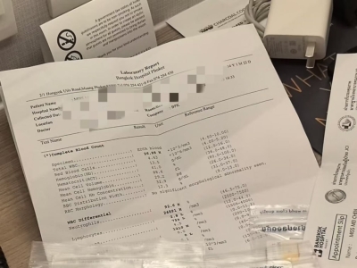 国外看病真贵！急性肠胃炎勿我鸭