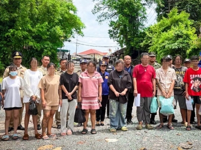 17名泰国人被赶回国！柬埔寨查出涉诈、涉毒等违法行为