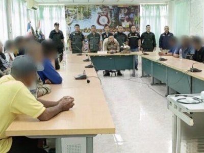 泰国叻丕府破获地下斗鸡案，45 人被捕、多人逃窜