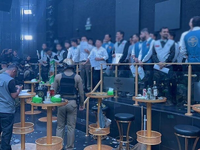 芭堤雅步行街酒吧被查,涉无证经营及外籍用工调查