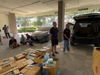 丰田越野车藏1.11吨毒品！泰国孔敬府抓获跨国贩毒团伙