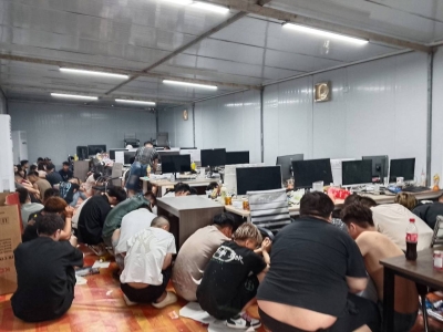 35名中国人！老挝突查跨境电诈窝点，抓获中越韩等五国嫌犯