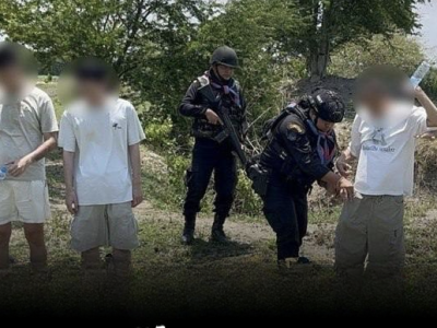 散步散到泰国？5名中国男持大量银行卡非法越境被抓