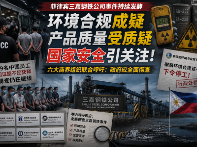 69名中国员工刚获释，菲六大商会联名施压彻查钢铁厂