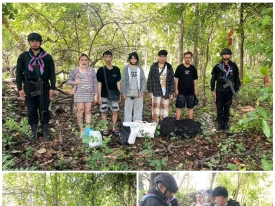 从波贝偷渡回国被抓！泰柬边境再现电诈人员回流