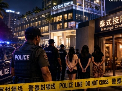 因抢客户结怨！泰素攀武里府一商贩遭同行近距离枪杀