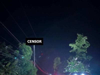 泰那空帕侬府惨案：精神异常男爬高压电杆触电，坠落身亡