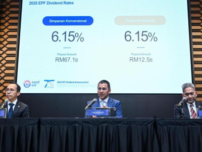马来西亚公积金局：2025年派息6.15%，略低于去年