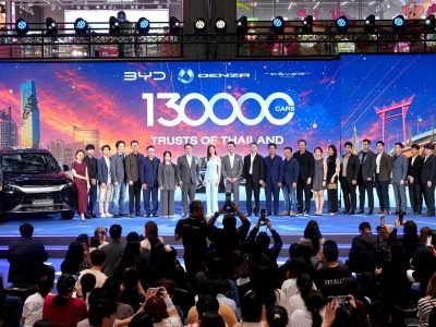 中国新能源汽车在泰国火了？比亚迪交付突破13万辆