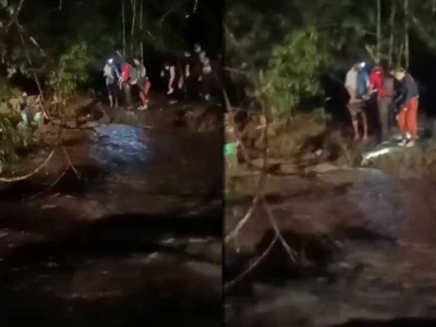 雨季进山太危险！泰国18名游客被山洪困住，已成功脱险