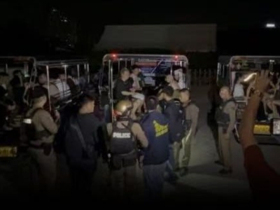 芭堤雅凌晨大行动！36名中国人KTV聚众吸毒被捕
