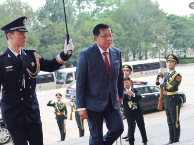 21响礼炮迎缅总统！中方今晨在北京举行隆重欢迎仪式