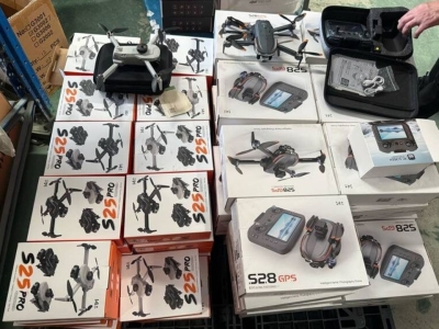 泰国海关出手，大量中国无人机涉走私被扣