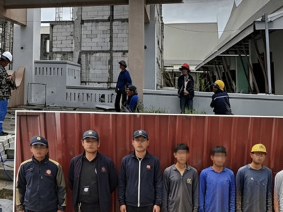 大学工地突击检查！3名中国男子“打黑工”现场被查