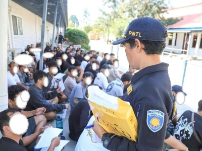 租30年房子伪装汽车生意！东帝汶电诈窝点被端，90人落网