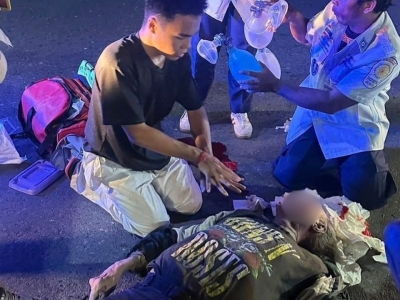 急救意识立功！普吉少年紧急救人，挽回外籍人性命