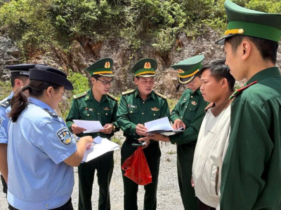 正式移交中方！越南山维边防站遣返一名非法入境中国公民