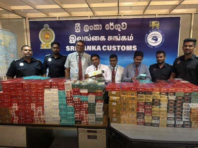 曼谷飞斯里兰卡，3名中国人携601条香烟走私失败被抓