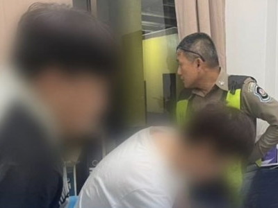 蜷缩车内躲检查！中国男子非法入境被泰警截获