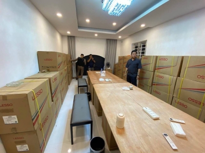 金边突击检查住宅区，13名外籍人员涉嫌网络诈骗被查