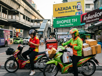 泰国电商快速成长，预计2030年市场规模破1.8万亿！