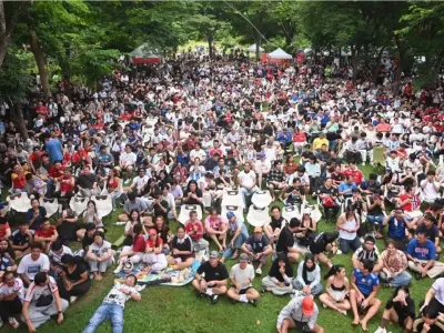 泰国球迷福利来了：世界杯决赛将在曼谷公园大屏直播
