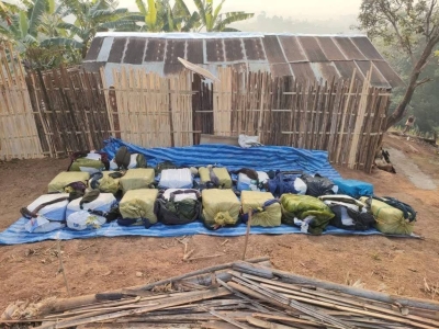 清迈边境又爆大案，近400万粒冰毒直接被端出来