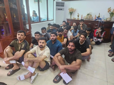 柬埔寨剿诈行动：水净华区、隆边区电诈场所抓获99人