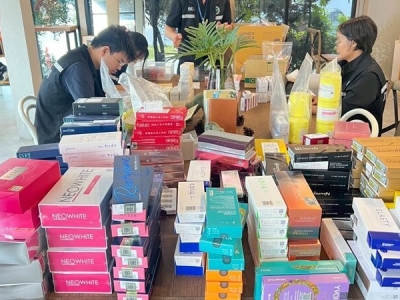 网红咖啡店竟是医美黑仓库？泰警搜出400万非法肉毒素