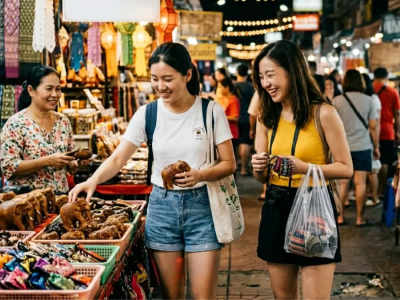 不用扛行李！中国游客在泰购物新模式：现场买、直接寄