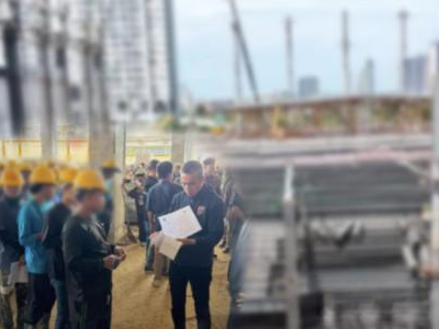 芭提雅大型工地突查结果公布：20余中国技术人员均合法用工